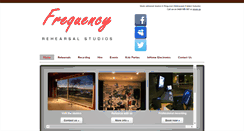 Desktop Screenshot of frequencystudios.com.au